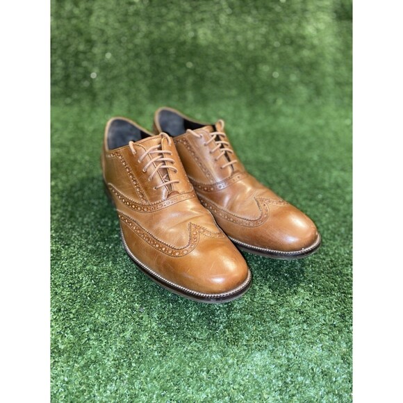 Cole Haan Wingtip Oxford Leather Shoes Men’s 11 Brown Dress Shoes Office main image 10